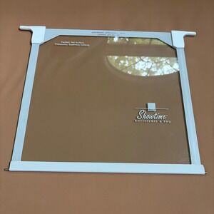 Ronco Showtime Rotisserie BBQ Replacement Glass Door White 4000 5000 Series OEM